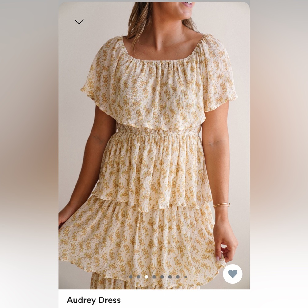 CJLA NWT Audrey Dress in cream